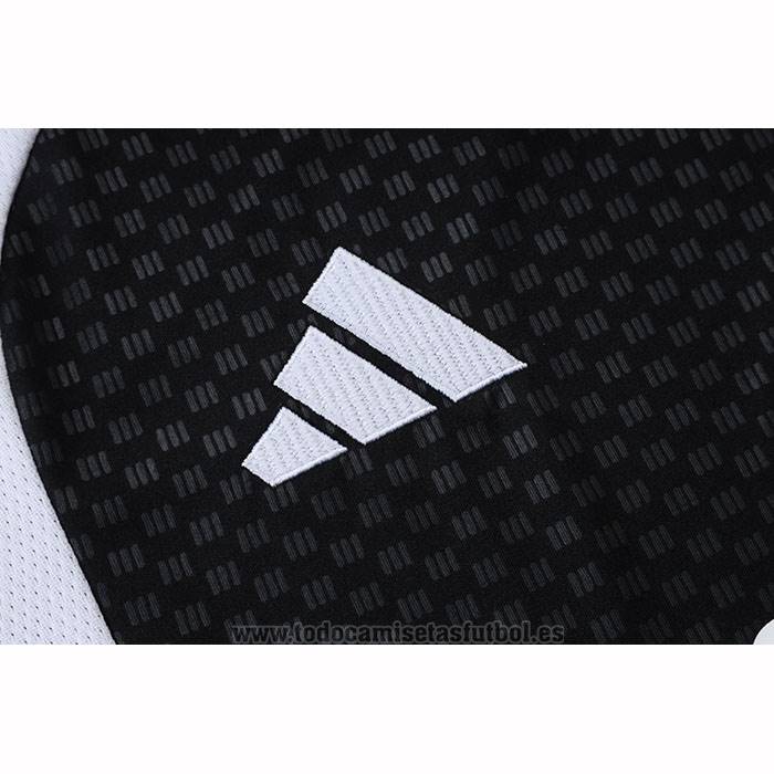 Chandal del Real Madrid Manga Corta 2025-2026 Negro - Pantalon Corto